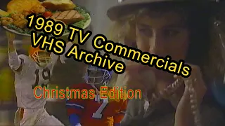 TV Commercials from Christmastime 1989