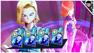 0 SPECIAL MOVE ARTS CARD COST WITH ANDROID 18! | Dragon Ball Legends