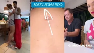 Poli preparou uma mesa pra Virgínia e o Zé e a Virgínia mostrando o José se mexendo #virgíniafonseca