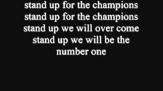 Patrizio Buanne   Stand Up Lyrics Champions Theme