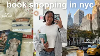 COME BOOK SHOPPING WITH ME IN NYC ⭐️ cozy bookstore vlog, tik tok books & BOOK HAUL