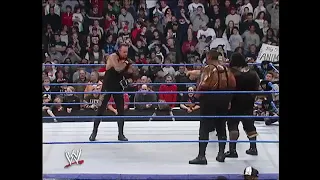 WWE SmackDown! Big Daddy V & Mark Henry W/ Matt Striker VS. THE Undertaker 2 on 1 Handicap Match