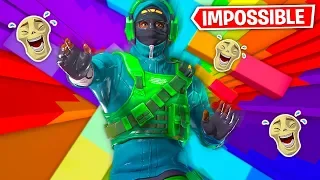 MEMES in Rainbow Dropper Map in Fortnite! (HARD)