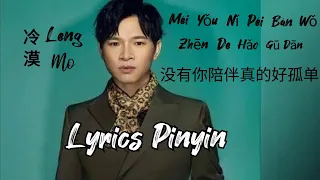 Mei You Ni Pei Ban Zhen De Hao Gu Dan 没有你陪伴真的好孤单 Lyrics Pinyin - Leng Mo 冷漠 ( MANDARIN SONG )