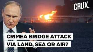 Truck Bomb To Sea Drone: Conspiracy Theories Swirl Around Crimea Bridge Attack | Russia Ukraine War