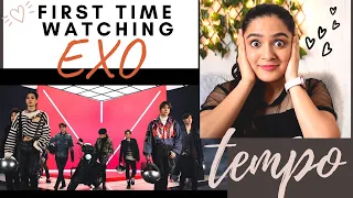 *SHOOK* Watching EXO for the FIRST time | Tempo MV Reaction | meggles