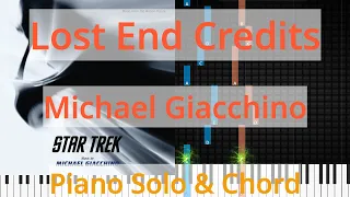 🎹Solo & Chord, Lost End Credits, Michael Giacchino, Synthesia Piano