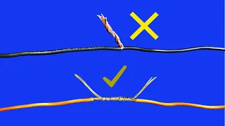 AWESOME IDEA! How to Twist Electric Wire Together || How to Join Electrical Wires