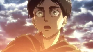 Attack on Titan Season 2   Colossal and Armored Titan Transformation with Eng Sub HD