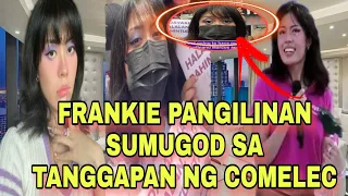 🔵FRANKIE PANGILINAN SUMUGOD SA TANGGAPAN NG COMELEC