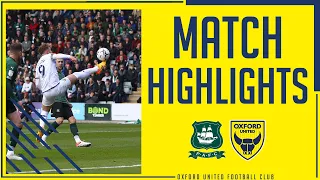 Plymouth Argyle v Oxford United highlights