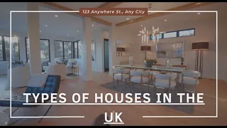 Different Types of Houses in the UK ESL/ESOl A2 | English Portal