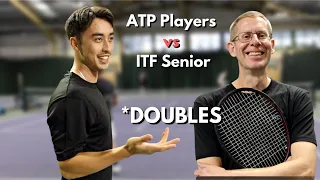 Doubles Expert ITF Senior vs ATP Players (Doubles Tie Break to 10)