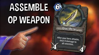 Hearthstone - After Hundreds of Games I Finally Assembled the Ultimate Weapon Quel'Delar