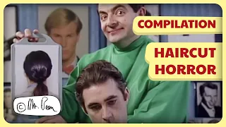 Barber Shop Shenanigans... & More | Compilation | Classic Mr Bean