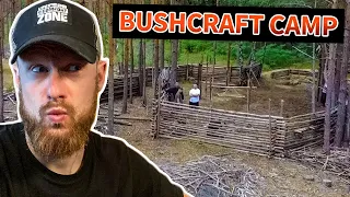 Community BUSHCRAFT CAMP 🌲 | 7 JAHRE BAUZEIT | Naturensöhne Camp Tour | Fritz Meinecke