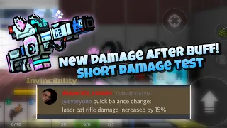 Laser Cat Rifle’s New Damage After Buff! | Pixel Gun 3D