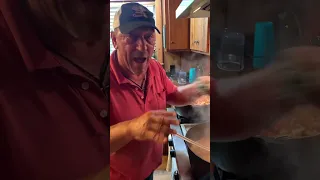 Cooking Gator and Turtle with Troy Landry from Swamp People. #shorts #cooking
