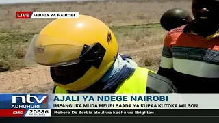 Light aircraft crash-lands at Nairobi National Park