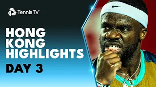 Tiafoe Begins His 2024; Shang vs van de Zandschulp MARATHON | Hong Kong 2024 Highlights Day 3