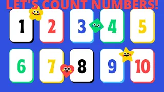 Let's Count Numbers/ Numbers 1- 10 For  Preschool/Toddlers/ Kids