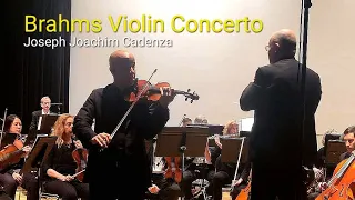 Cadenza of the Brahms Violin Concerto (Joseph Joachim) [LIVE performance]