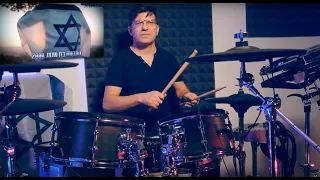 AM ISRAEL CHAI - DRUM COVER | CHRISTIAN Dragomir & EYAL Golan