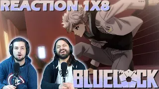BlueLock 1x8 | The Formula for Goals | The Weebs Closet Reaction