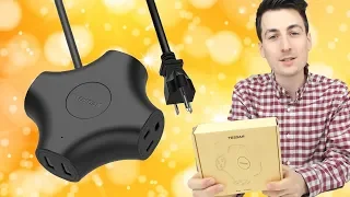 Best Travel Power Strip |  TESSAN Power Strip with USB Unboxing Review