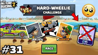 😢HARD WHEELIE CHALLENGE IN FEATURE CHALLENGES - Hill Climb Racing 2