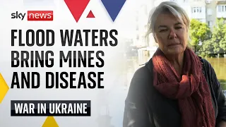 Ukraine War: Fresh fears over mines, drinking water and disease in Kherson