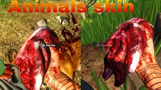 Far Cry 3 All Animals skinning Animations 4k60fps