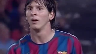 Lionel MESSI - Gamper 2005 Juventus - First Game in Camp Nou - TotBarça