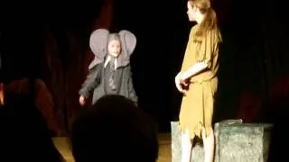 Anna as "Hathi the Elephant" in The Jungle Book 2012