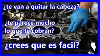 como desarmar y armar la cabeza de motor (procedimiento completo)