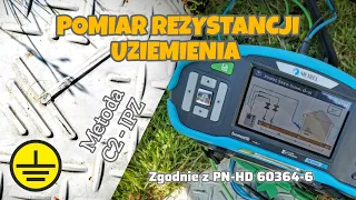 Pomiar rezystancji uziemienia metodą impedancji pętli zwarcia - zgodnie z PN-HD 60364-6:2016-07