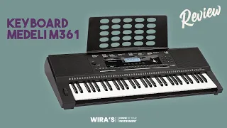 Keyboard Murah Kaya Akan Fitur - Medeli M361