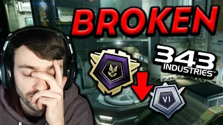343 MADE THEIR BIGGEST MISTAKE WITH HALO INFINITE RANKED