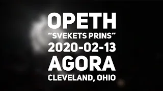 Opeth "Svekets prins" - 2020-02-13 - Agora - Cleveland, Ohio