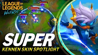 Super Kennen Skin Spotlight ( Offcial Release ) - Wild Rift ( LoL Mobile )