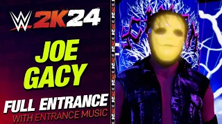 JOE GACY WWE 2K24 ENTRANCE - #WWE2K24 JOE GACY ENTRANCE THEME