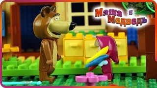 ♥ Masha and the Bear (Маша и Медведь) - Masha and the Beanstalk (Episode 3)