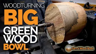 Log to Bowl Woodturning Video