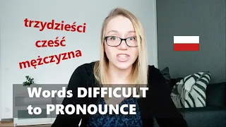 Common Polish words difficult to pronounce