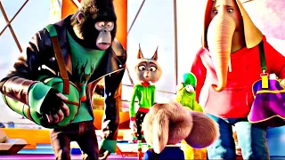 SING 2 " Buster And The Crew Are Trapped By Jimmy Crystal" Offacil Clip 2021"Edit