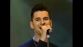 Depeche Mode Enjoy the Silence Live German TV Performance 1989 AI Digital Remastered 4K