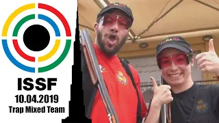 ISSF WC Shotgun, Al Ain, UAE Trap Mixed Team Final 10.04.19