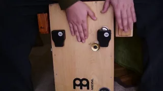 Cajon Accessories Demo - cajon jingles, woodblock, clave block, castanet, jingle castanet