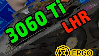 Майнинг ERGO на RTX 3060 Ti LHR 135mh/s через HiveOS. БОНУС RTX 3080ti на ERGO.