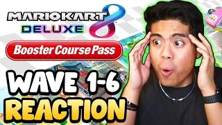 ALL Reactions to Mario Kart 8 Deluxe DLC Booster Course Pass Trailers! (Compilation)